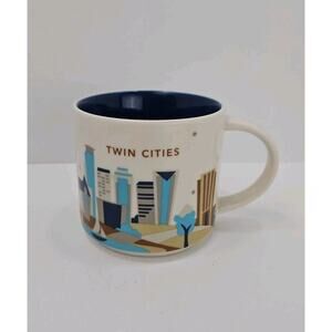 Starbucks You Are Here Series Collectible Twin Cities Coffee Mug-2015